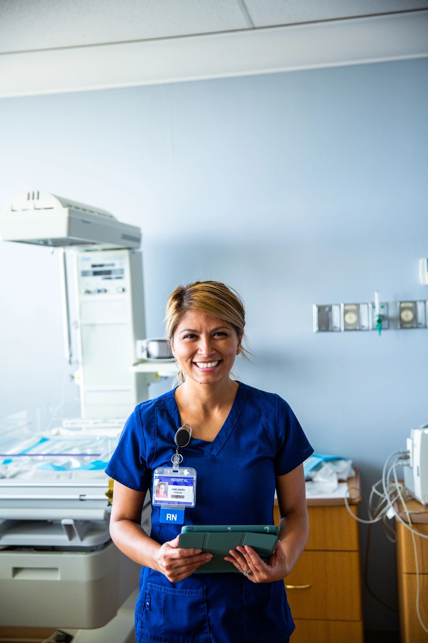 Operations coordinator healthcare professional portrait
