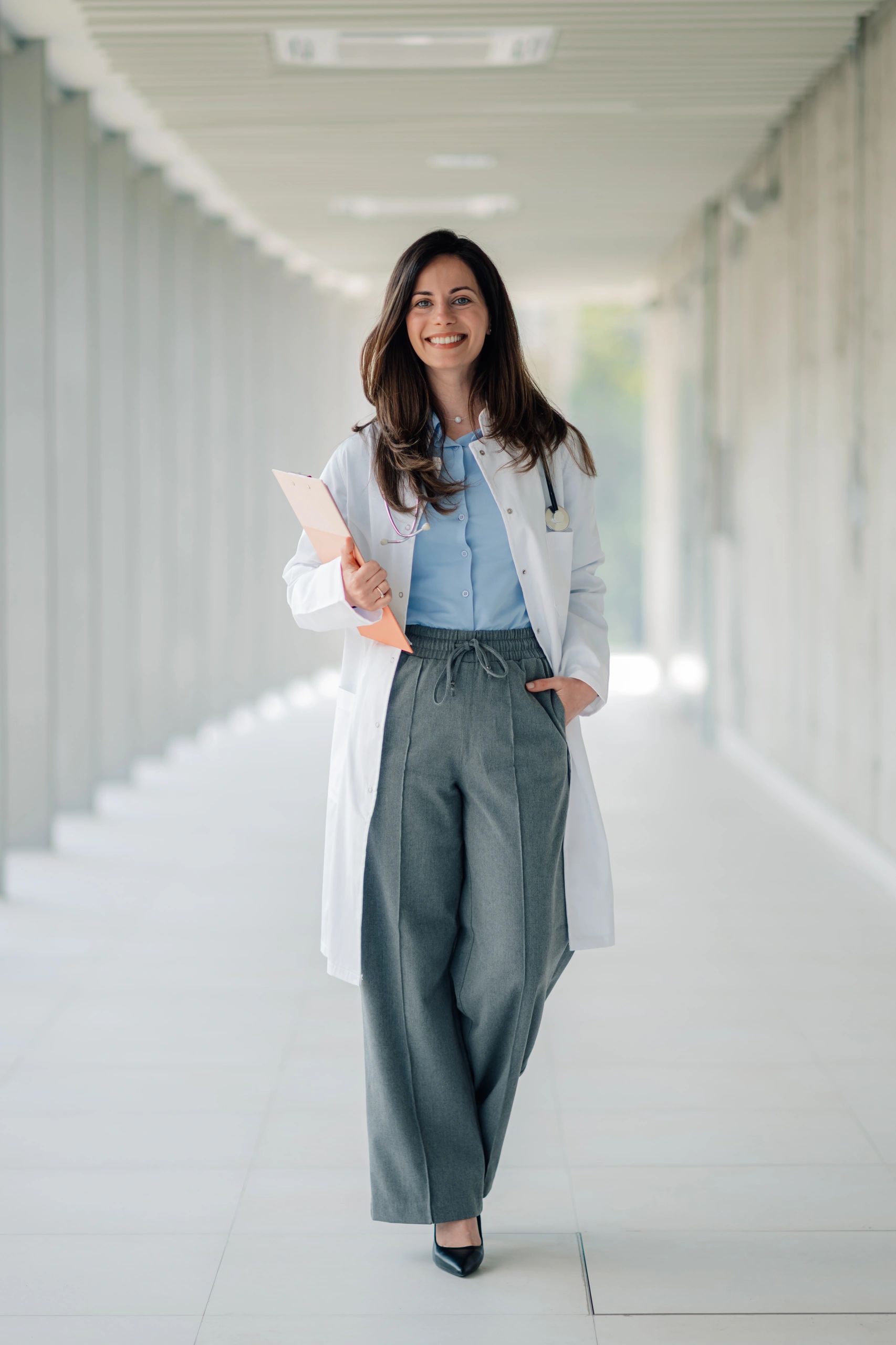Brand relations healthcare professional portrait
